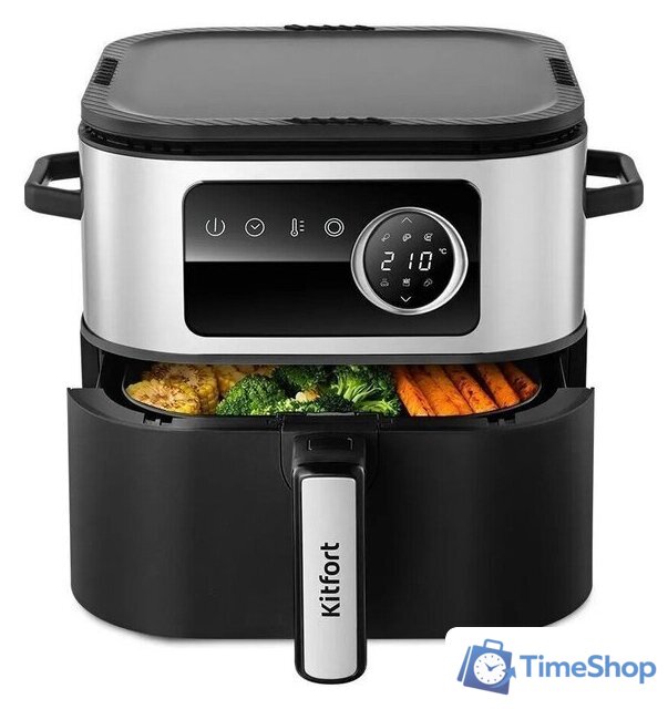 Аэрогриль (аэрофритюрница) Kitfort KT-8127 - Изображение №1 — Интернет-магазин Time-Shop