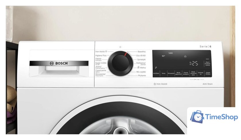 Стиральная машина Bosch Serie 6 WGG254ZGPL - Изображение №4 — Интернет-магазин Time-Shop