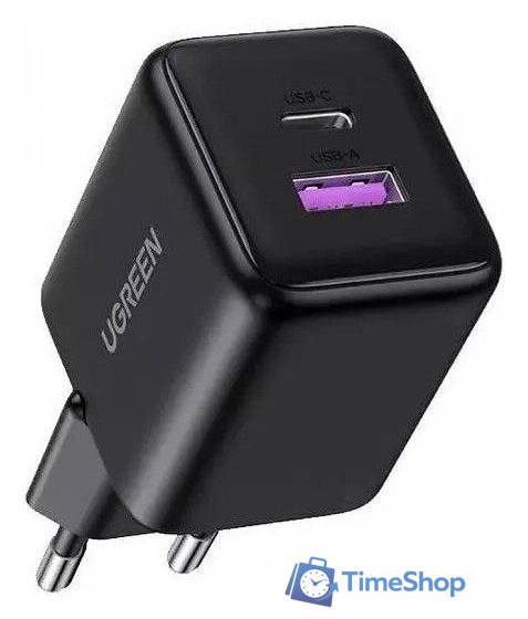 Сетевое зарядное Ugreen X516 65014 (черный) - Изображение №1 — Интернет-магазин Time-Shop