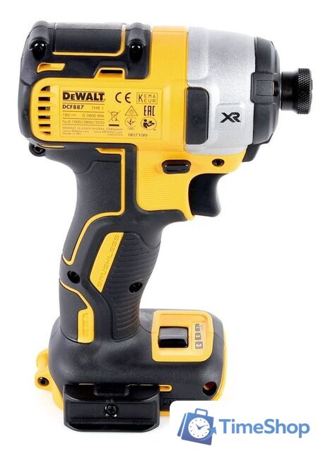 Винтоверт DeWalt DCF887N (без АКБ) - Изображение №4 — Интернет-магазин Time-Shop