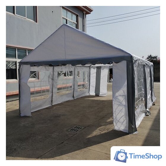 Тент-шатер Sundays Party 4x6 м (белый/серый) - Изображение №1 — Интернет-магазин Time-Shop