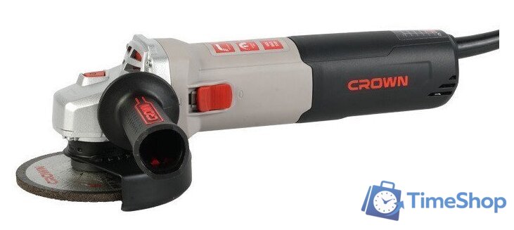 Угловая шлифмашина Crown CT13677-125RSV - Изображение №1 — Интернет-магазин Time-Shop