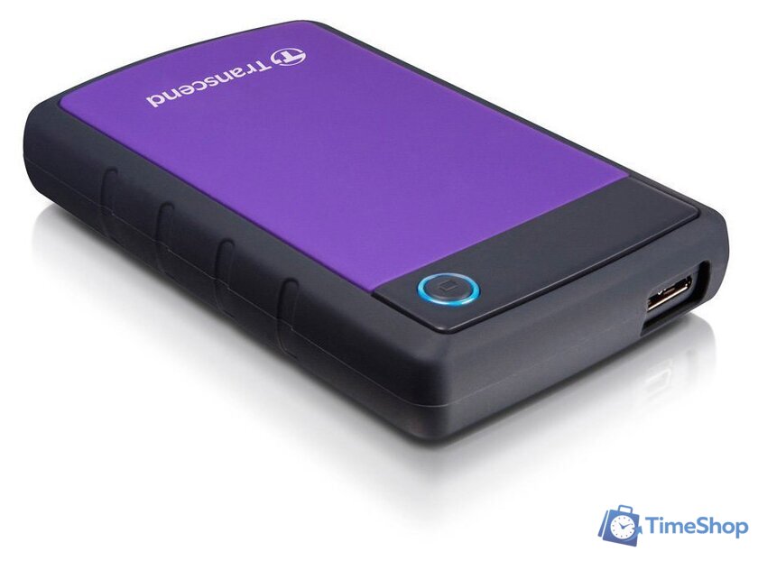 Внешний накопитель Transcend StoreJet 25H3P 2TB (TS2TSJ25H3P) - Изображение №2 — Интернет-магазин Time-Shop