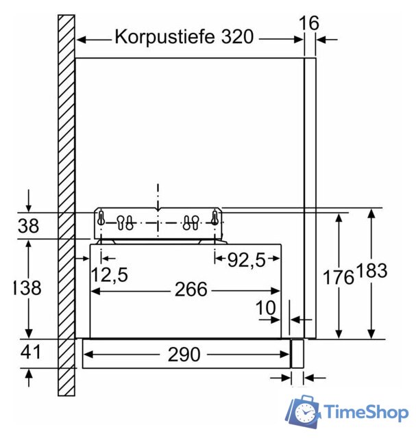 Кухонная вытяжка Bosch Serie 2 DFL063W57 - Изображение №13 — Интернет-магазин Time-Shop