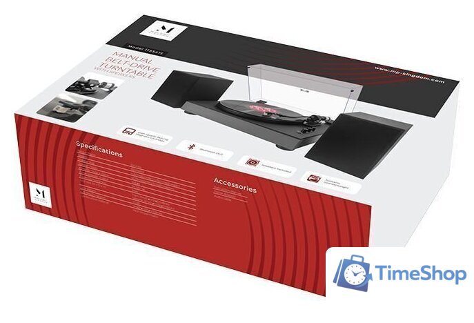 Виниловый проигрыватель Music Public Kingdom TT55ATS - Изображение №4 — Интернет-магазин Time-Shop