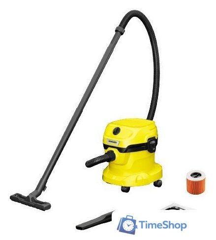 Пылесос Karcher WD 2 Plus V-12/6/18/C 1.628-015.0 - Изображение №1 — Интернет-магазин Time-Shop