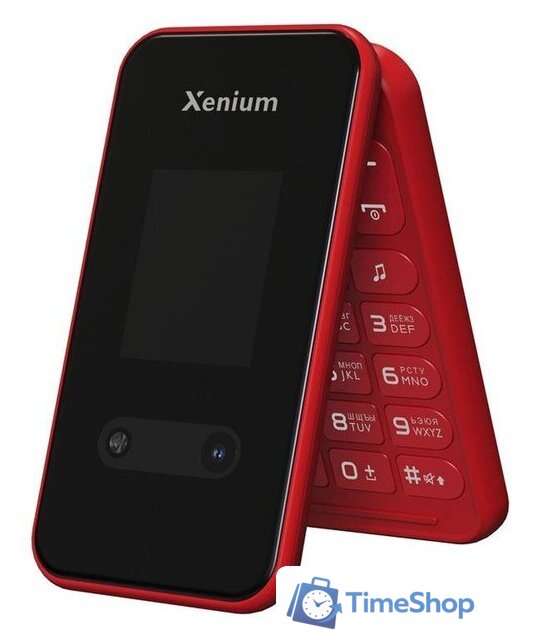 Кнопочный телефон Xenium X680 (красный) - Изображение №5 — Интернет-магазин Time-Shop