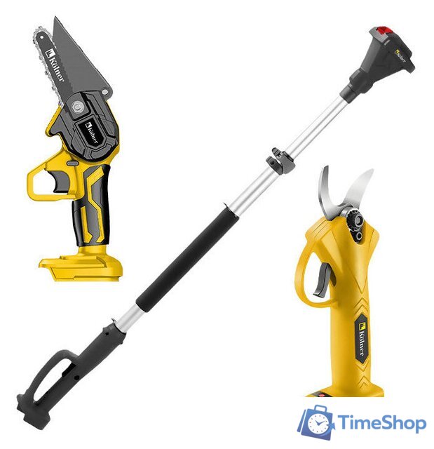  Kolner KPR 18BL+KCS 18+2S (цепная пила, секатор, 2 АКБ) - Изображение №1 — Интернет-магазин Time-Shop