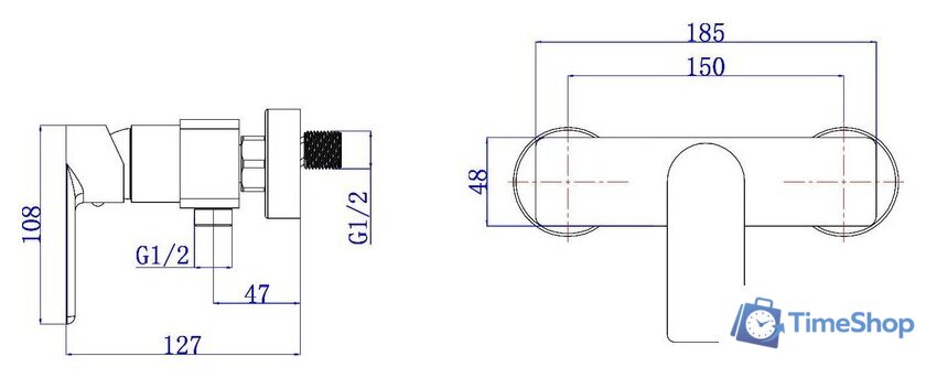 Смеситель AV Engineering AVLES5-BW0 - Изображение №2 — Интернет-магазин Time-Shop