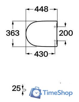  Roca Ona Supralit SC A801E12001 - Изображение №13 — Интернет-магазин Time-Shop