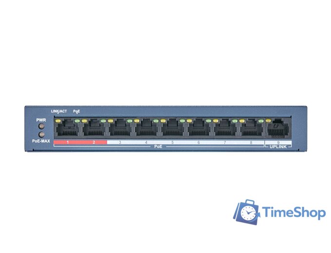 Неуправляемый коммутатор Hikvision DS-3E0109P-E/M(B) - Изображение №4 — Интернет-магазин Time-Shop