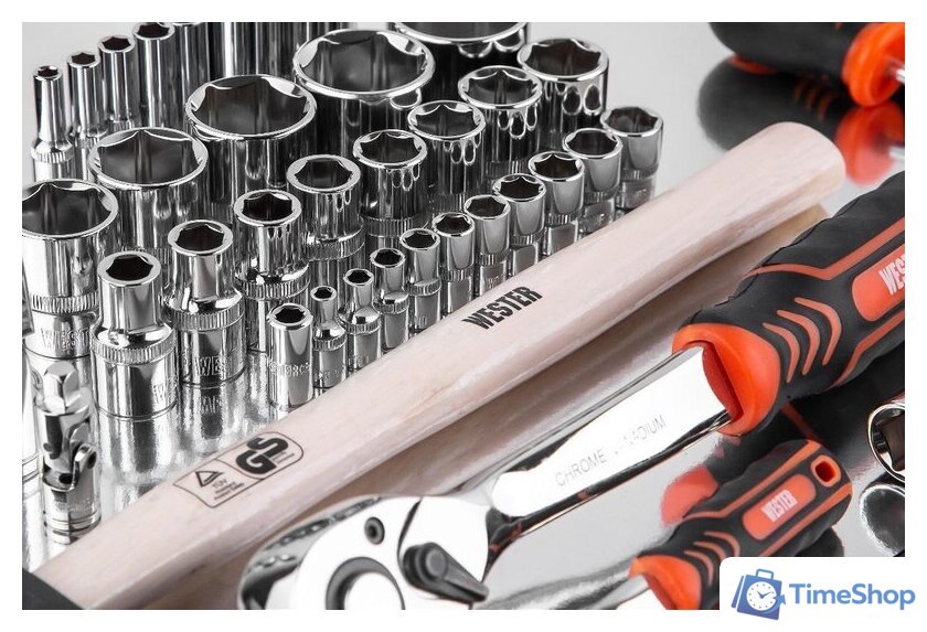 Универсальный набор инструментов Wester WT072 (72 предмета) - Изображение №10 — Интернет-магазин Time-Shop