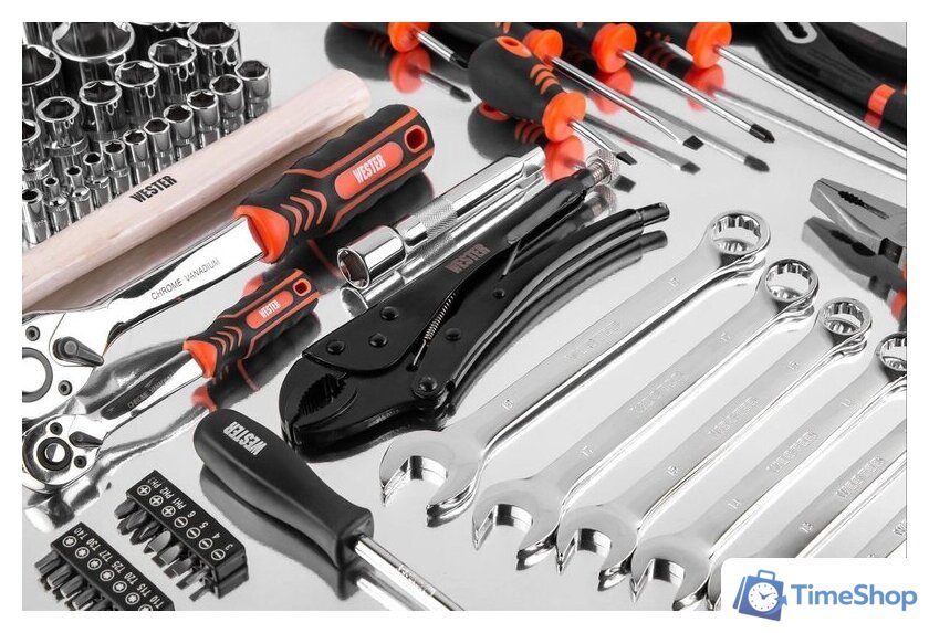 Универсальный набор инструментов Wester WT072 (72 предмета) - Изображение №8 — Интернет-магазин Time-Shop