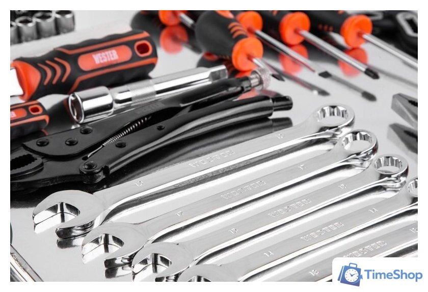 Универсальный набор инструментов Wester WT072 (72 предмета) - Изображение №11 — Интернет-магазин Time-Shop