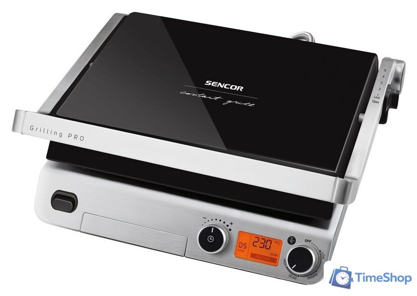 Электрогриль Sencor SBG 6650BK - Изображение №1 — Интернет-магазин Time-Shop