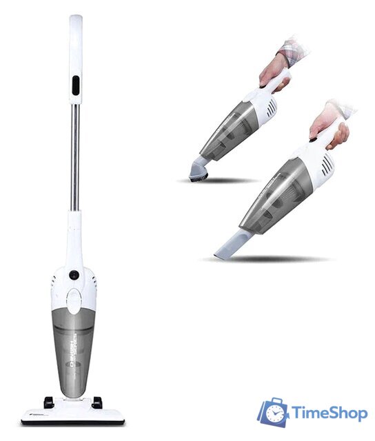 Пылесос Deerma DX118C (международная версия, белый/серый) - Изображение №3 — Интернет-магазин Time-Shop