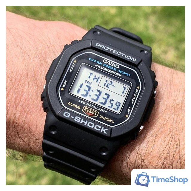 Наручные часы Casio G-Shock DW-5600UE-1E - Изображение №5 — Интернет-магазин Time-Shop