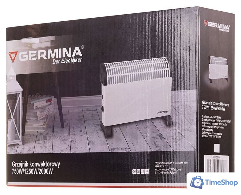 Конвектор Germina GW-0007 - Изображение №6 — Интернет-магазин Time-Shop
