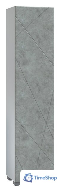  Vigo Шкаф-пенал Geometry 450 (бетон) - Изображение №1 — Интернет-магазин Time-Shop
