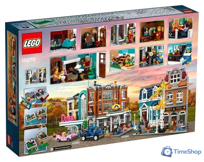 Конструктор LEGO Creator 10270 Книжный магазин - Изображение №2 — Интернет-магазин Time-Shop