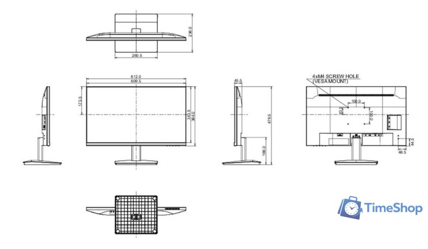 Монитор iiyama ProLite XU2793HSU-B4 - Изображение №12 — Интернет-магазин Time-Shop