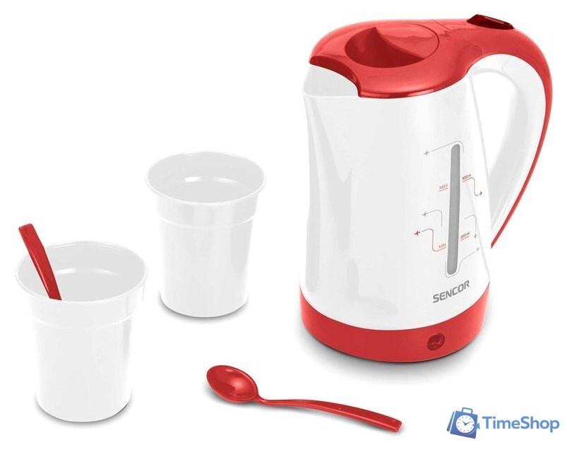 Электрический чайник Sencor SWK 150RD - Изображение №1 — Интернет-магазин Time-Shop