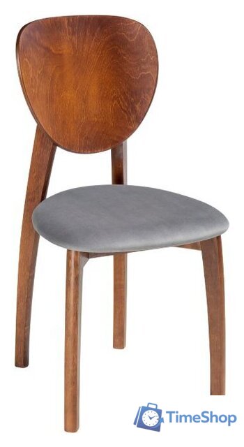 Стул Woodville Окава (Tenerife Stone/миланский орех) - Изображение №1 — Интернет-магазин Time-Shop