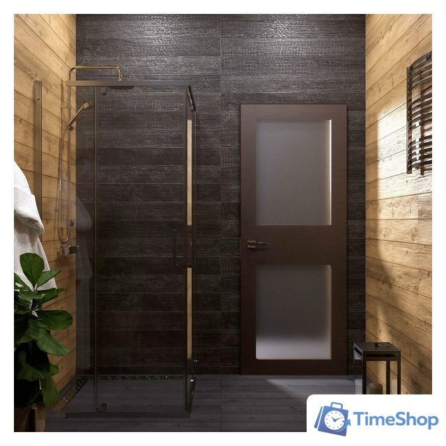 Душевой уголок Triton Каппа Хром А1 90х90 без поддона (прозрачное стекло) - Изображение №4 — Интернет-магазин Time-Shop