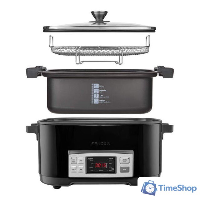 Мультиварка Sencor SPR 5508BK - Изображение №2 — Интернет-магазин Time-Shop
