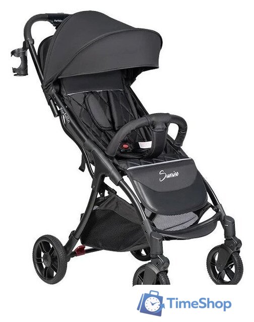 Коляска прогулочная «книга» Farfello Sunrise FS-001 (черный) - Изображение №1 — Интернет-магазин Time-Shop