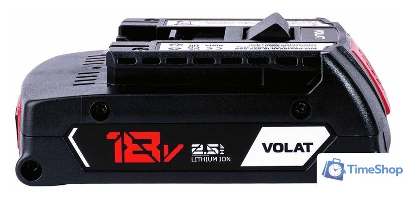Аккумулятор VOLAT BOS-GBA18V40 (18В/2.5 Ah) - Изображение №1 — Интернет-магазин Time-Shop