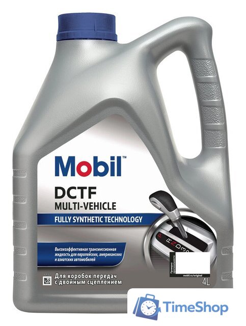 Трансмиссионное масло Mobil DCTF Multi-Vehicle 4л - Изображение №1 — Интернет-магазин Time-Shop