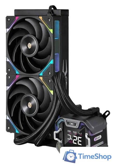 Система жидкостного охлаждения для процессора 1stPlayer X-240E (черный) - Изображение №8 — Интернет-магазин Time-Shop