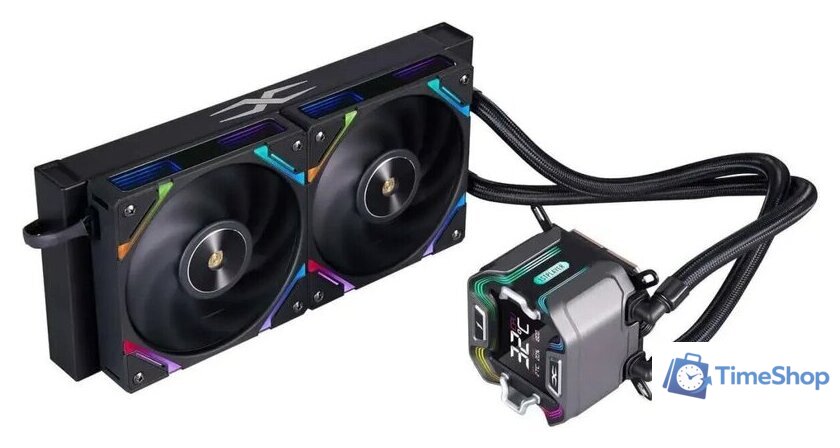 Система жидкостного охлаждения для процессора 1stPlayer X-240E (черный) - Изображение №4 — Интернет-магазин Time-Shop