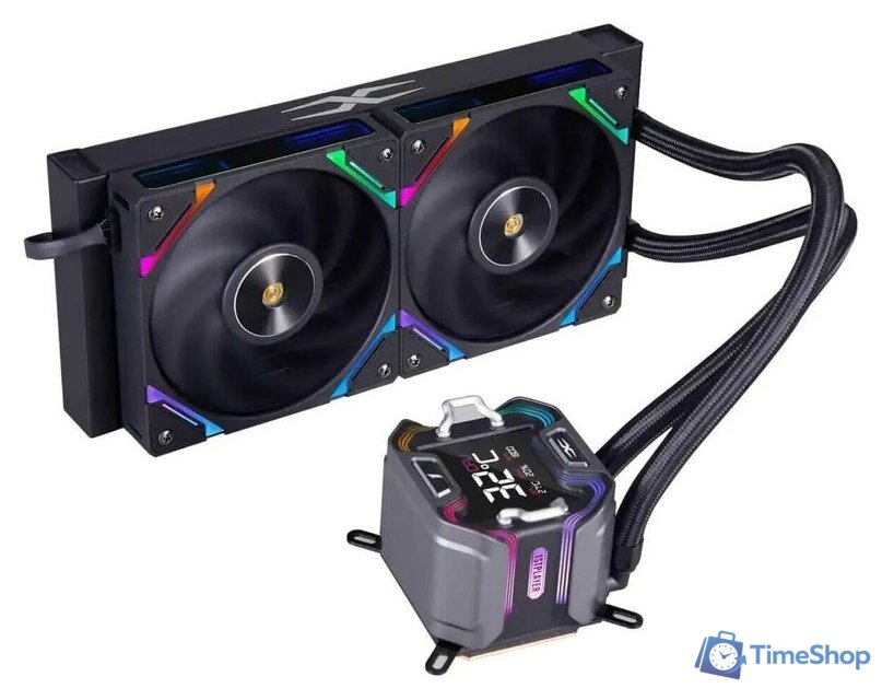 Система жидкостного охлаждения для процессора 1stPlayer X-240E (черный) - Изображение №3 — Интернет-магазин Time-Shop