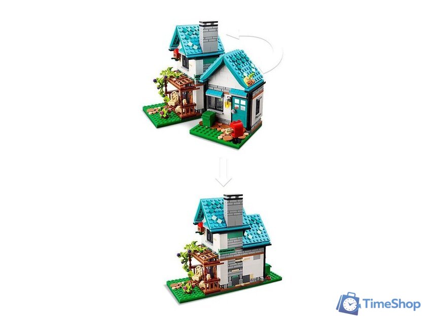 Конструктор LEGO Creator 31139 Уютный дом - Изображение №5 — Интернет-магазин Time-Shop