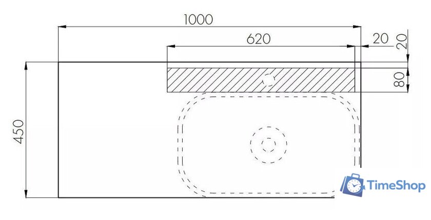  Акватон Тумба под умывальник Мишель 100 1A256901MIX30 - Изображение №10 — Интернет-магазин Time-Shop