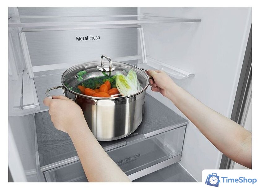 Холодильник LG DoorCooling+ GBV7280DPY - Изображение №8 — Интернет-магазин Time-Shop