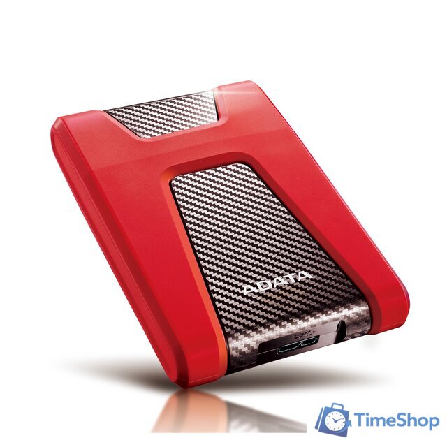 Внешний накопитель ADATA DashDrive Durable HD650 2TB (красный) - Изображение №2 — Интернет-магазин Time-Shop