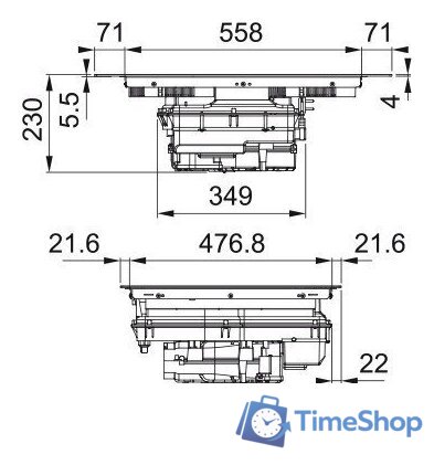 Варочная панель Franke Smart 2gether Black Lines FSM 7081 HI 340.0705.229 - Изображение №6 — Интернет-магазин Time-Shop