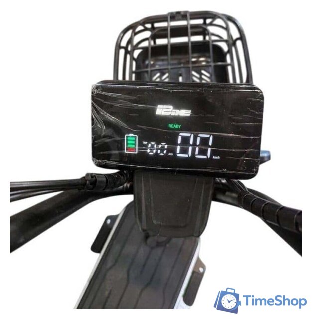 Электроскутер NOVA EC02 (серый, без цепи) - Изображение №5 — Интернет-магазин Time-Shop