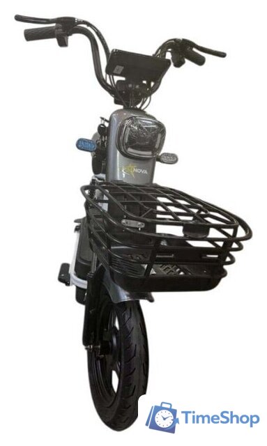 Электроскутер NOVA EC02 (серый, без цепи) - Изображение №2 — Интернет-магазин Time-Shop