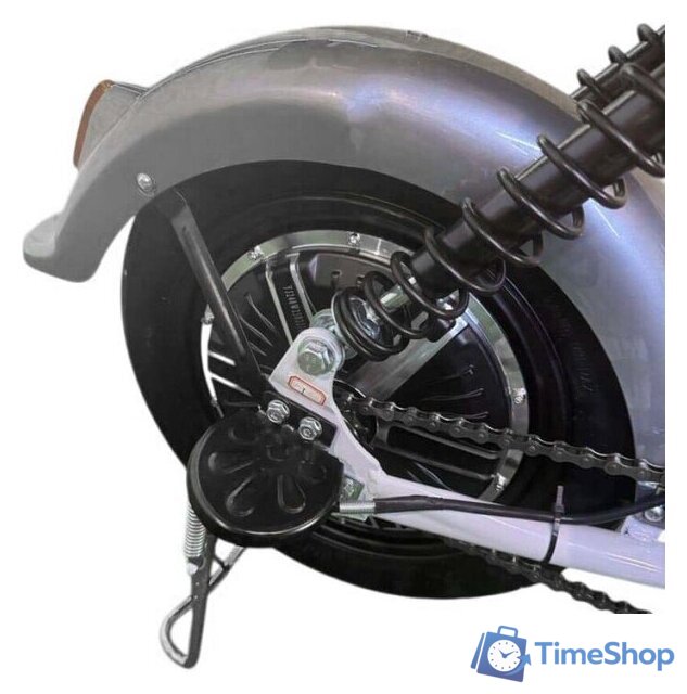 Электроскутер NOVA EC02 (серый, без цепи) - Изображение №7 — Интернет-магазин Time-Shop