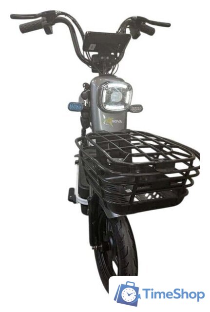 Электроскутер NOVA EC02 (серый, без цепи) - Изображение №4 — Интернет-магазин Time-Shop