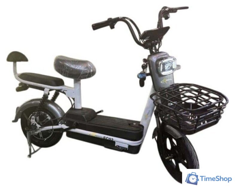 Электроскутер NOVA EC02 (серый, без цепи) - Изображение №1 — Интернет-магазин Time-Shop