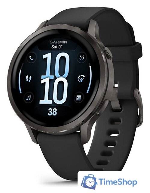 Умные часы Garmin Venu 4 41 мм (черный) - Изображение №1 — Интернет-магазин Time-Shop
