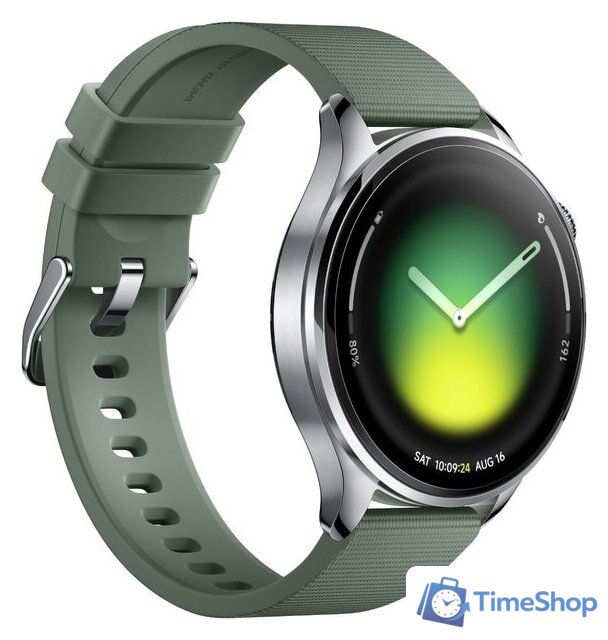 Умные часы Xiaomi Watch 5 (зеленый, международная версия) - Изображение №3 — Интернет-магазин Time-Shop