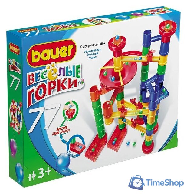 Конструктор Bauer 608 Веселые горки 77 - Изображение №1 — Интернет-магазин Time-Shop