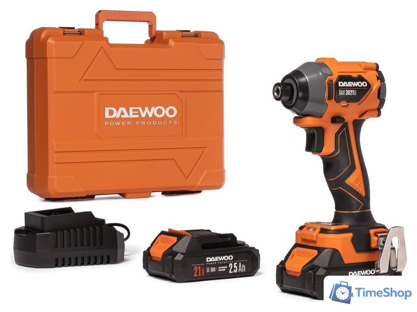 Винтоверт Daewoo Power DAX 3021Li Set (с 2-мя АКБ, кейс) - Изображение №8 — Интернет-магазин Time-Shop