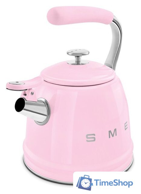 Чайник со свистком Smeg WKF01PK - Изображение №6 — Интернет-магазин Time-Shop